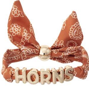 Texas Longhorns Bandana Slider Bracelet
